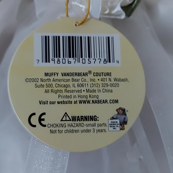 NABCO Muffy Vanderbear "I Do" Bride Bear - Picture 9 of 14